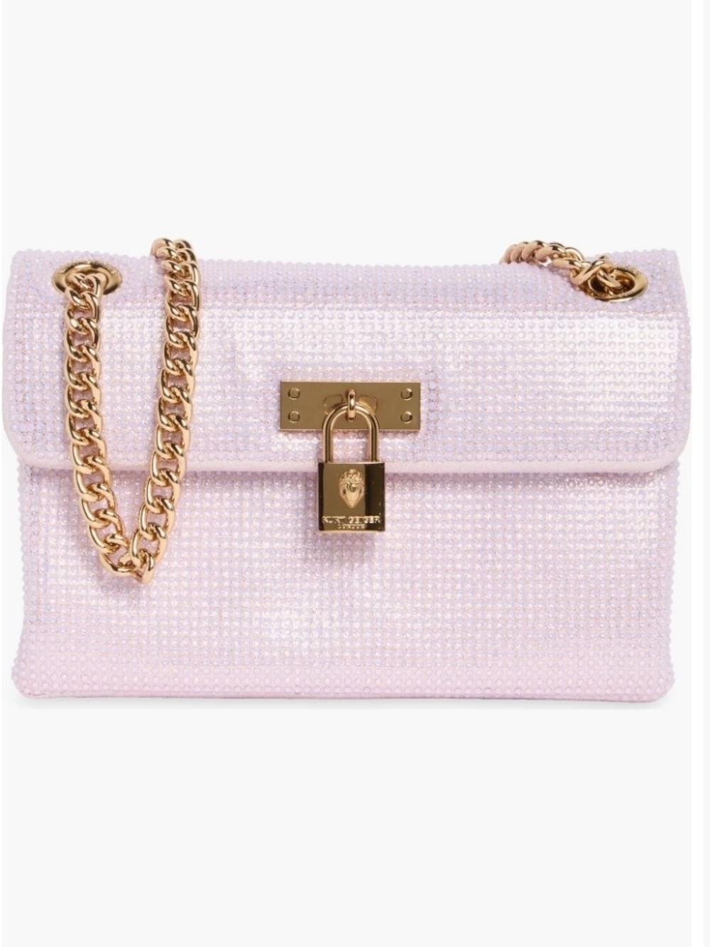 Kurt Geiger London NWT Purple Fabric Mini Brixton Convertible Crossbody Bag